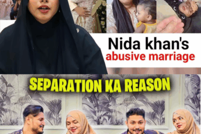 Inside the Nida & Sufiyan Khan Controversy: From Viral Love Story to Accusations of Betrayal and Abuse