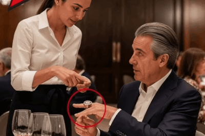 “वेट्रेस ने अमीर आदमी से कहा: मेरी माँ के पास भी ऐसा ही अंगूठी है… और जो हुआ उसने सब बदल दिया”