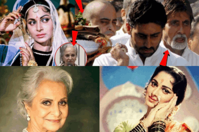 “क्या बॉलीवुड ने खो दिया एक और सितारा? वहीदा रहमान की मौत की खबर ने मचाई हलचल!”