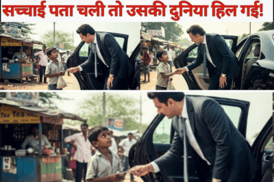 करोड़पति आदमी ने सड़क पर गाड़ी रोकी, गरीब बच्चे की मदद की लेकिन जब उसे सच्चाई पता चली तो उसकी दुनिया