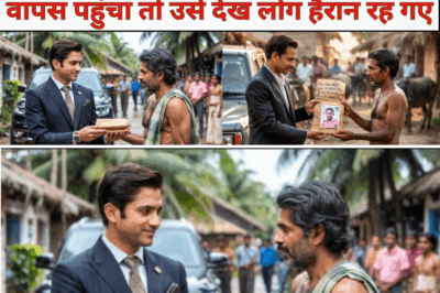 दोस्त से उधार पैसे लेकर शहर गया था, दस साल बाद करोड़पति बनकर गाँव में दोस्त का क़र्ज़ चुकाने वापस