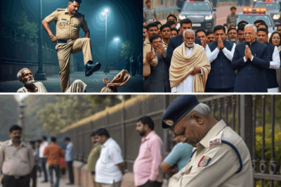 फुटपाथ पर सोते बुजुर्ग को गार्ड ने लात मारी लेकिन अगले दिन राष्ट्रपति की गाड़ी वहीं रुकी