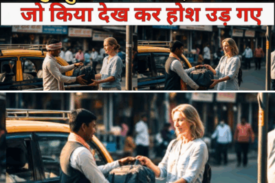 टैक्सी वाले ने विदेशी पर्यटक महिला का गुम हुआ बैग लौटाया, फिर उसने जो किया देख कर होश उड़ गए