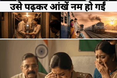 ट्रेन में बुज़ुर्ग को सीट देने वाली एक युवा लड़की को सालों बाद जो चिट्ठी मिली, उसे पढ़कर आंखें नम