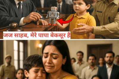 बच्चे ने जज साहब से कहा – मेरे पापा बेकसूर हैं, मेरे पास सबूत है । उन्हें छोड़ दीजिए…फिर जज ने जो