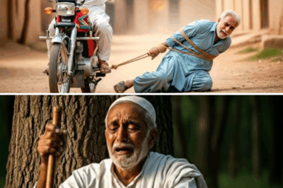 Zalim Bete Ne Baap Ko Bike Ke Saath Baandh Kar Dekho Uske Saath Kya Kiya 😢