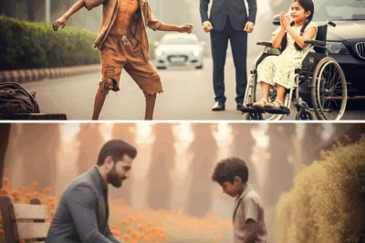 करोड़पति ने देखा बेघर लड़का उसकी अपाहिज बेटी को नाचकर हंसा रहा है – आगे जो हुआ सबको भावुक कर गया