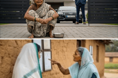 बुज़ुर्ग माँ बेटे के आलीशान घर के बाहर भीख माँगती रही, बेटे ने पहचाना भी नहीं.. लेकिन उसके बाद जो