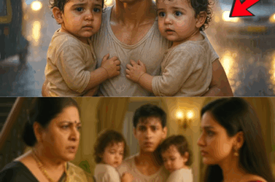 दो जुड़वां बच्चों को लेकर भीख माँगते देख करोड़पति महिला ने जो किया, सब दंग रह गए 😭