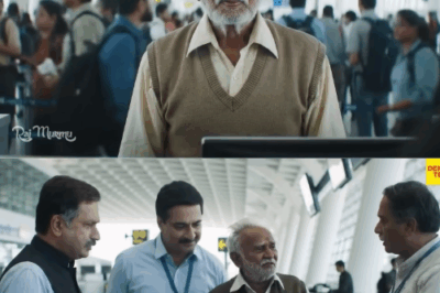 लोग उस बूढ़े आदमी पर हंस रहे थे… अगले ही पल हवाईअड्डा बंद हो गया!