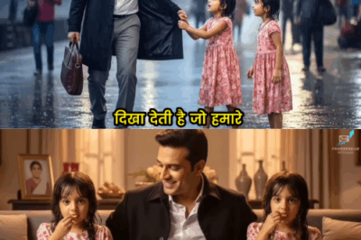 स्टेशन पर अनाथ जुड़वा बच्चियों ने करोड़पति से कहा पापा हमें भूख लगी है खाना खिला दो करोड़पति…