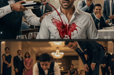 अरबपति के बेटे ने बेचारे वेटर को अपमानित किया – अप्रत्याशित रूप से, वह लड़का उसका सौतेला भाई है