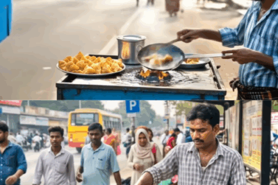 4 साल बाद पत्नी IAS बनकर लौटी , तो पति बस स्टॉप पर समोसे बनाता मिला , फिर आगे जो हुआ …