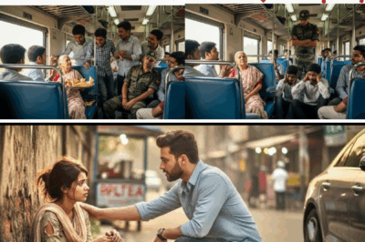 ट्रैन में कुछ आवारा लड़के एक बूढी महिला को परेशान कर रहे थे , डिब्बे में मौजूद फौजी ने जो किया देख