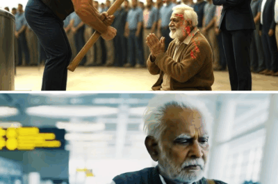 “जब एयरपोर्ट स्टाफ ने बुजुर्ग का टिकट फाड़ा… अगले ही पल कांप उठी पूरी एयरपोर्ट!” Imotional story..