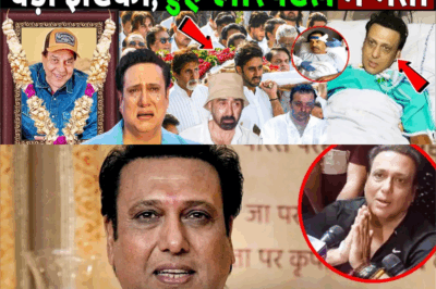 धर्मेंद्र के निधन से गोविंद को लगा बड़ा झटका अस्पताल में हुए भर्ती! Dharmendra !Govinda Hospitalised