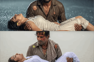 सड़क पर गिरती महिला को बचाने के लिए सफाईकर्मी नाले में कूद पड़ा–पहचान होते ही सबकी आँखें फटी रह गईं!