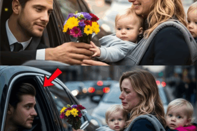 İkizlerini kucağında çiçek satarak geçinen fakir anneye yaklaşan milyarder her şeyi değiştirdi