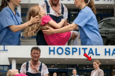 Patron, bayılan küçük kıza yardım eden tamirciyi kovdu — ertesi gün 5 araba evini sardığında…