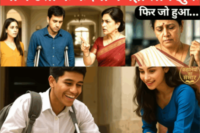 जिसे अपाहिज समझकर ठुकराया गया… आज उसी के कदमों में वही लोग झुके फ़िर जो हुआ (Heart Touching Story)