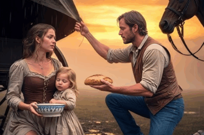 “Beş Gündür Hiçbir Şey Yemedik,” Diye Fısıldadı Dul Kadın — Kovboy Ona Ekmek… Ve Soyadını Verdi