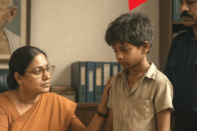 3 साल से गेट पर बैठा भिखारी बच्चा…प्रिंसिपल ने अंदर बुलाकर एक सवाल पूछा—फिर जो हुआ, सब दंग रह गए