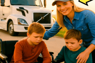 KAMYON ŞOFÖRÜ KADIN, ÜVEY ANNE TARAFINDAN TERK EDİLEN 2 ÇOCUĞU BULUYOR… VE YAPTIĞI DOKUNAKLΙ