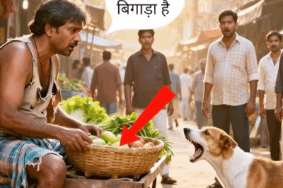 कुत्ता हर दिन रोज गरीब सब्ज़ीवाले को भौंकता था… एक दिन असलियत पता चली तो सबके होश उड़ गए | Story