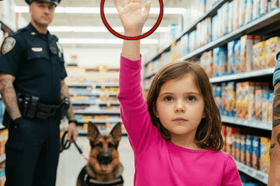 Küçük Kız Polis Köpeğine Kurtarma Sinyali Verdi Köpeğin Sonrasında Yaptığı Şey Herkesi Şok Etti!