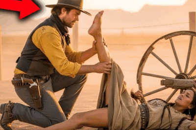 “Lütfen hemen çıkar şunu,” dedi güzel Apaçi yalnız kovboya.