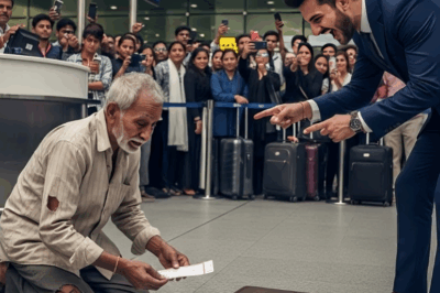 “जिसे गरीब समझकर टिकट फाड़ दी वही निकला एयरपोर्ट का मालिक! सच जानकर सबके होश उड़ गए”