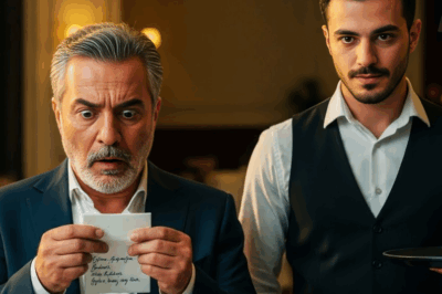 Milyarder her şeyi bildiğini sandı… ama garson bir peçeteyle imparatorluğunu kurtardı.