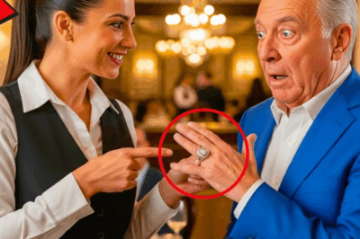 “ANNEMİN DE SİZİNKİ GİBİ BİR YÜZÜĞÜ VAR,” DEDİ GARSON MİLYONERE… TEPKİSİ ŞOK EDİCİ!