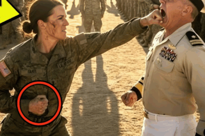 Bir amiral 1.000 askerin önünde ona yumruk attı – o da intikam olarak onu vurdu.