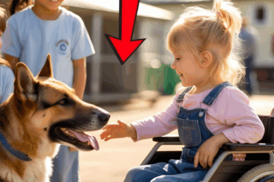 Felçli Küçük Kız Barınağı Ziyaret Etti-Bu Saldırgan Alman Kurdu’nun Sonra Yaptığı Şey Herkesi Şok..