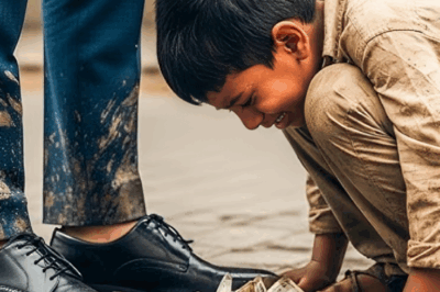 एक 10 साल के बूट पॉलिशर ने एक करोड़पति के बेटे को अपने जूते चाटने के लिए मजबूर किया… तो करोड़पति पिता ने क्या किया?