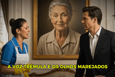 “SENHOR, SUA MÃE ESTÁ VIVA EU A VI NO HOSPÍCIO!” — GRITOU A FAXINEIRA AO VER O RETRATO NA MANSÃO
