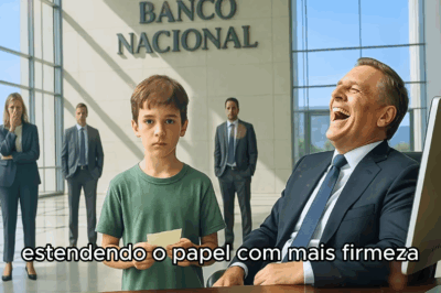 “SÓ QUERO VER MEU SALDO” — O GERENTE RIU… ATÉ A TELA REVELAR O IMPENSÁVEL