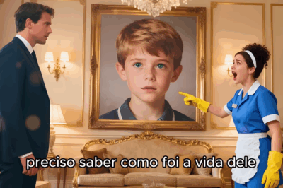 “CHEFE, ESSE MENINO VIVEU COMIGO NO ORFANATO!”, GRITOU A EMPREGADA AO VER O RETRATO NA MANSÃO