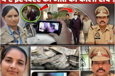 क्या जालौन के इंस्पेक्टर अरुण कुमार राय को लेडी कॉन्स्टेबल मीनाक्षी शर्मा ने मारा? Breaking News