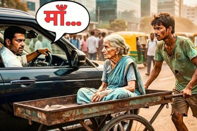 दौलत के शिखर पर था बेटा, और माँ सड़कों पर… कचरा बिनने वाली के पास मिला ये अरबपति — फिर जो हुआ, वो रुला देगा!