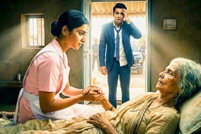 करोड़पति ने नर्स को एक बूढ़ी औरत की सेवा करते देखा, फिर उसने पूछा: “तुम कौन हो?” जवाब ने अरबपति को हिला दिया!