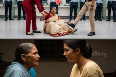 Officer की मां गई बैंक में पैसा निकालने। भिखारी समझ कर उसे निकाल दिया…. फिर आगे जो हुआ…..😨😨