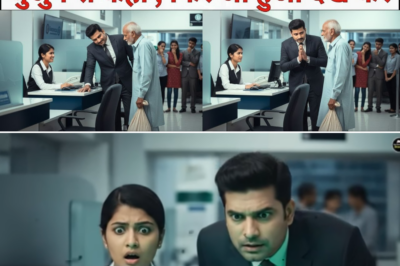 ‘बाबा अगर आपके अकाउंट में पैसे हुए तो मै आपको दुगुने दूंगा ,, बैंक मैनेजर ने मज़ाक में बुजुर्ग से