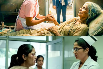 ग़रीब नर्स रोज एक बेघर बूढ़ी औरत का इलाज करती थी — फिर एक दिन उसके दरवाज़े पर एक अरबपति ने दस्तक दी