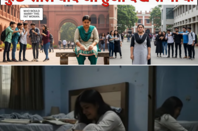 इस मोटी से कौन शादी करेगा , कहकर कॉलेज में सब उसका मज़ाक उड़ाते थे , कुछ साल बाद जो हुआ देख सभी