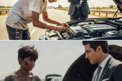 जब एक गरीब बच्चे ने अरबपति की गाड़ी ठीक की, और पैसे की जगह सिर्फ़ स्कूल जाने की इज़ाजत माँगी।