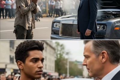 भूखे भिखारी ने कहा: “बस खाना दो, गाड़ी मैं ठीक कर दूँगा” – अरबपति का जवाब सबको रुला गया !