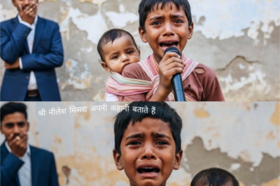 भाई को कंधे पर लेकर बच्चे ने पिता को ढूँढा, उसका गीत सुनकर अरबपति रो पड़ा और परिवार मिल गया!