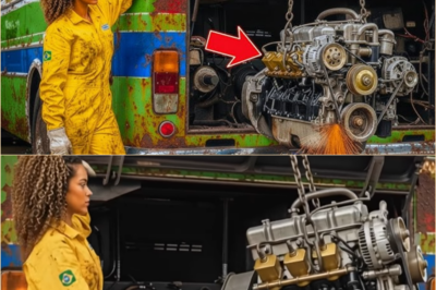 KİMSE ESKİ OTOBÜSÜ TAMİR ETMEK İSTEMEDİ, TA Kİ MEKANİSYEN KADIN KABUL EDENE KADAR; BULDUĞU ŞEY ONU